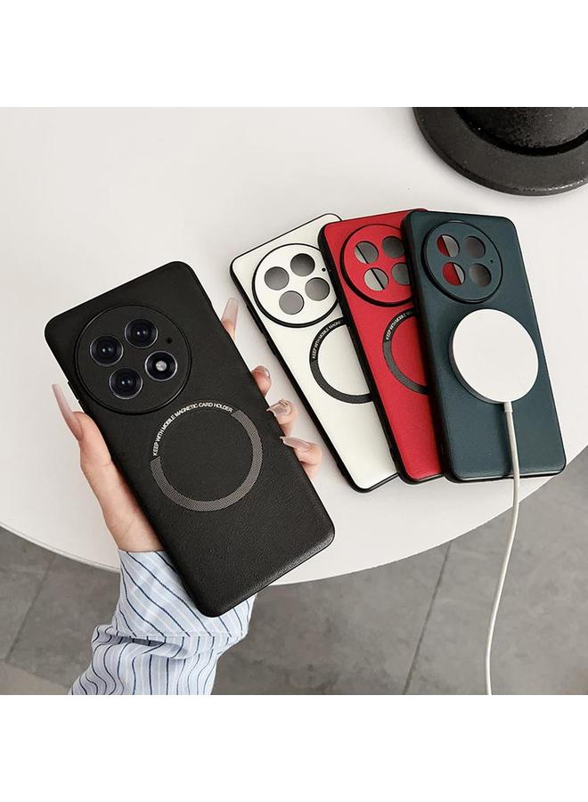 S-TOP Case For OnePlus 13 PU MagSafe Magnetic Phone Case - Image 3