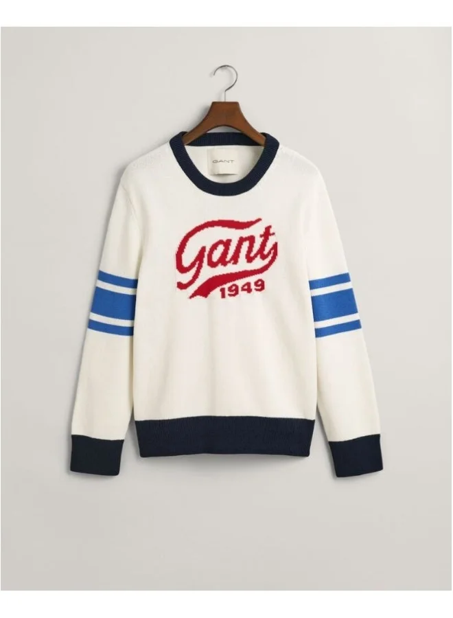 GANT GANT Varsity Crew Neck Sweater