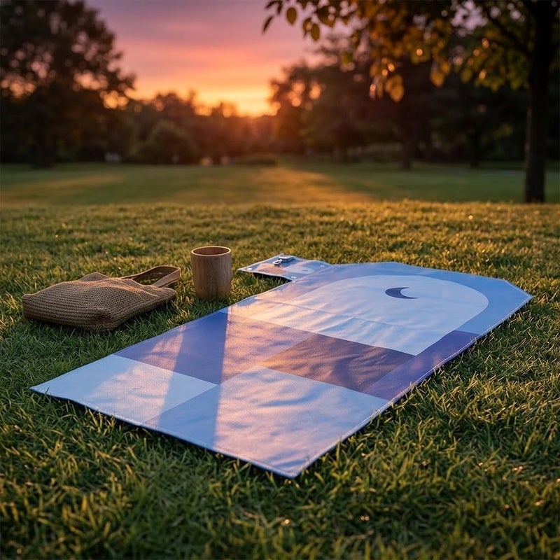 Ya Xin Portable Prayer Mat, Pocket Travel Muslim Prayer Rug with Keychain and Storage Bag, Foldable Lightweight Outdoor Prayer Pad for Travel, Mosque, Home and Daily Salah (Orange) - Image 4