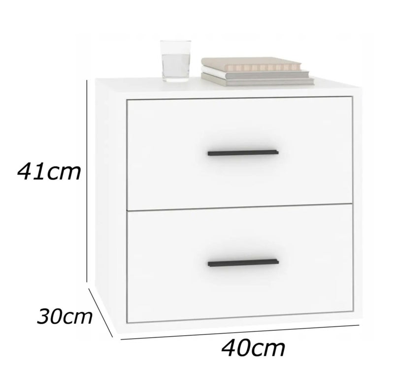 فرنتشر ستور كومود مودرن ام دي اف - ارتفاع 41 سم - عرض 40 سم - عمق 30 سم ، من فرنتشر ستور. - Image 3