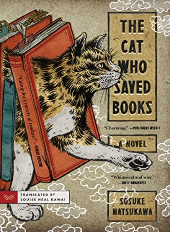 CAT WHO SAVED BOOKS