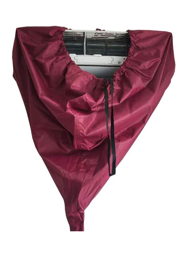 Waterproof Air Conditioner Cleaning Cover Red - Image 1