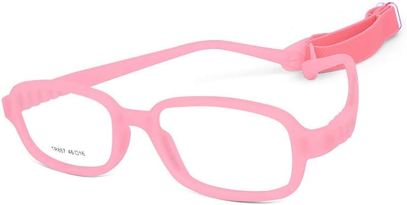 AQWANO Children Optical Glasses Frame tr90 Flexible Bendable One-piece Safe Eyeglasses Girls Boy - Image 1