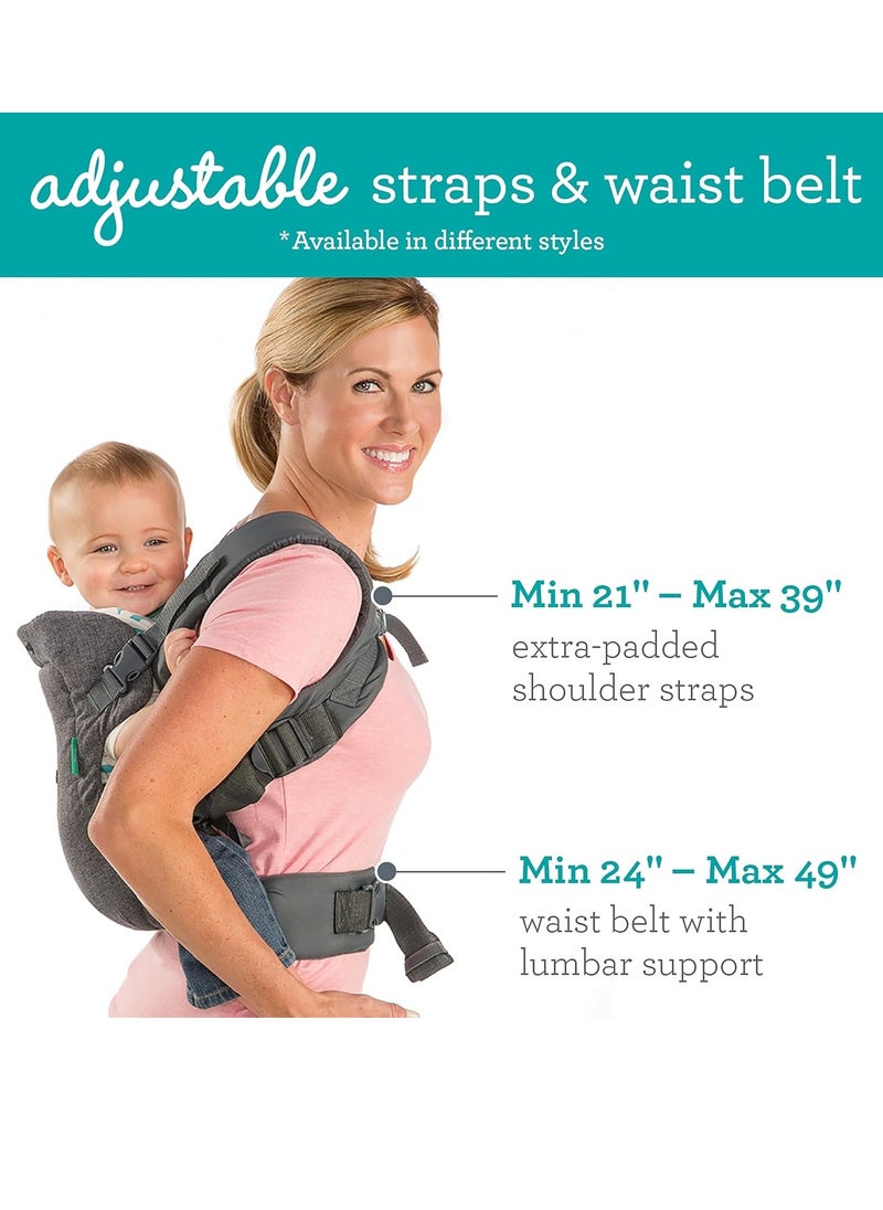 Gonice 4-In-1 Convertible Baby Carrier - Grey  - Image 3