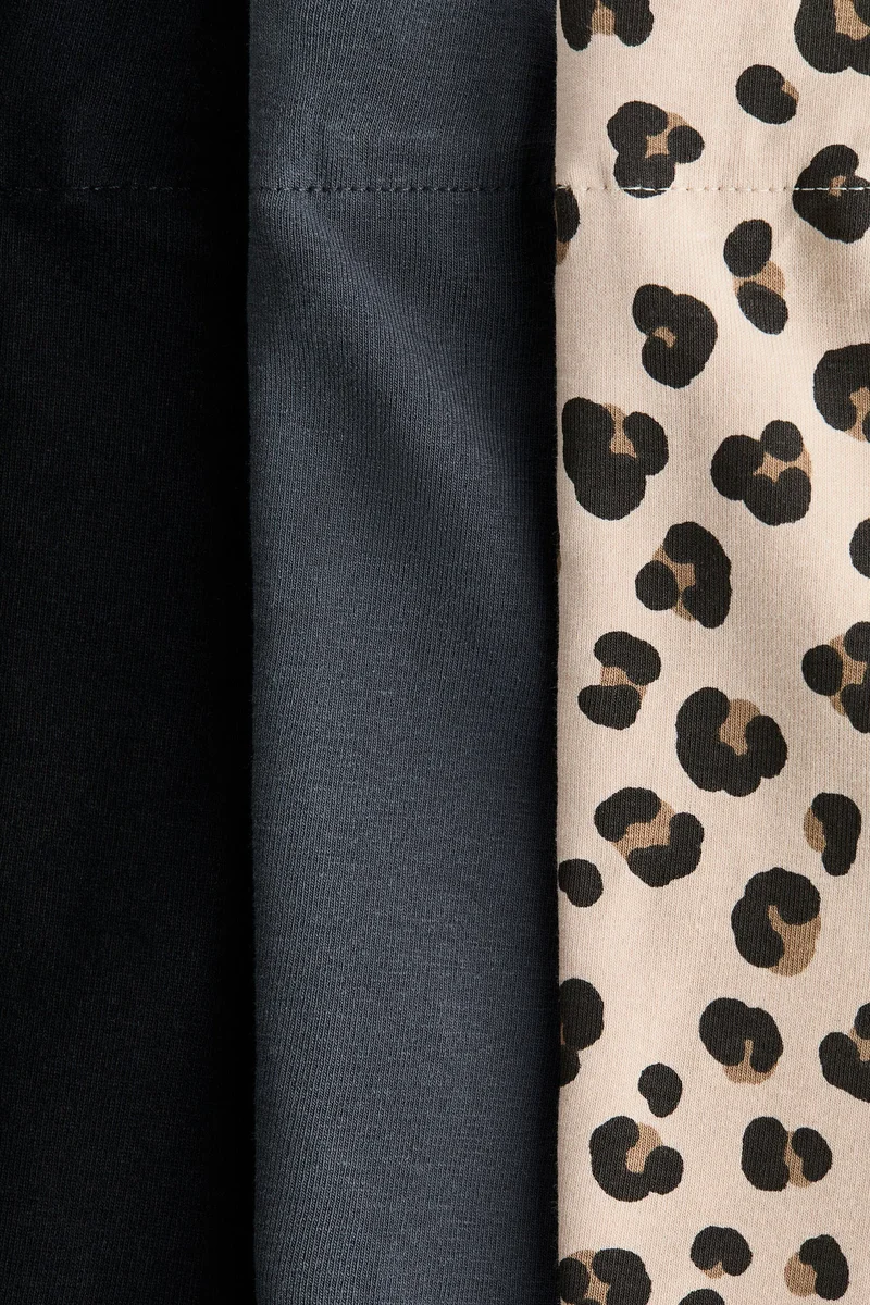 H&M 3-pack flared leggings