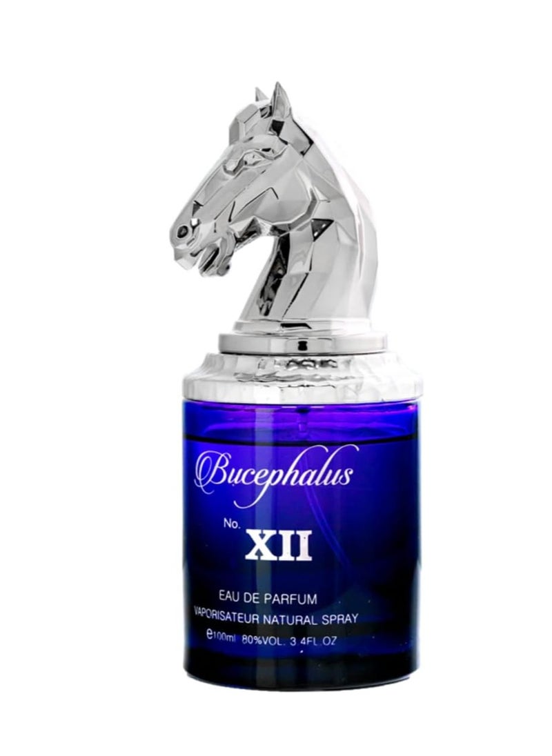 Armaf Niche Bucephalus No. XII Blue Perfume, Eau De Parfum 100ml for Him, Perfumes for Men, New Fragrance  - Image 1