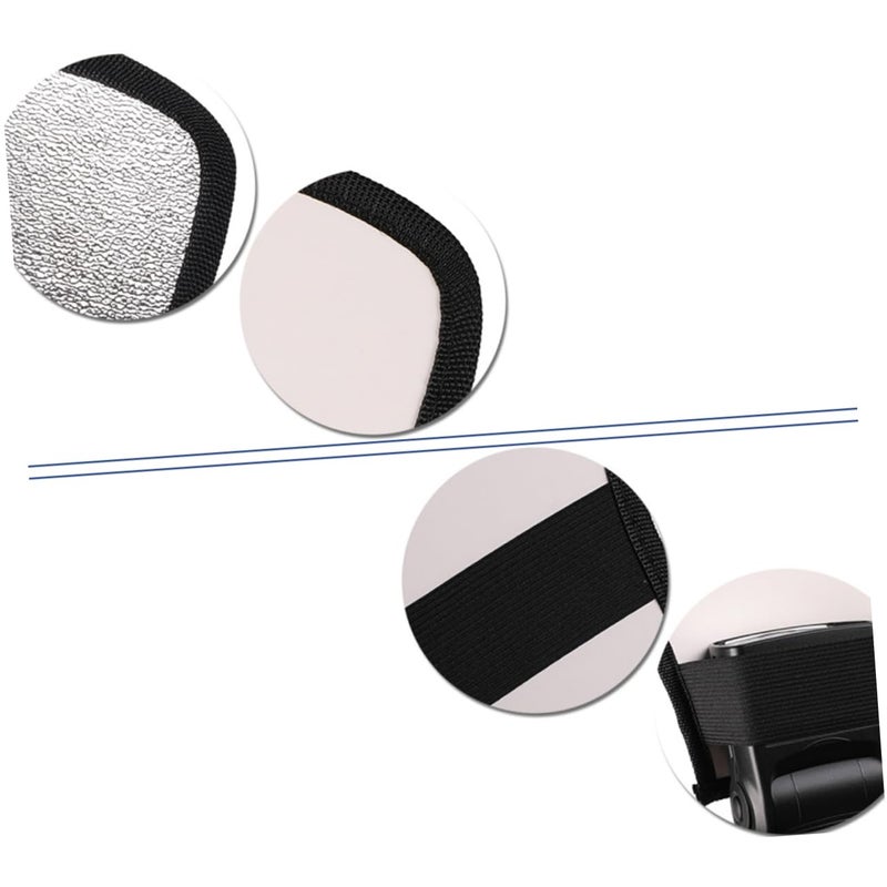 2pcs Camera Flash Diffuser Softbox with Reflecting Plate for Indirect Outdoor Photography - Image 3