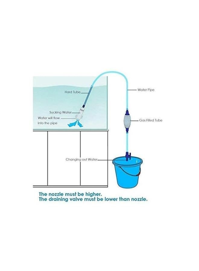 B&K Aquarium Water Exchange Pipe Fish Tank Water Change Device - Image 2