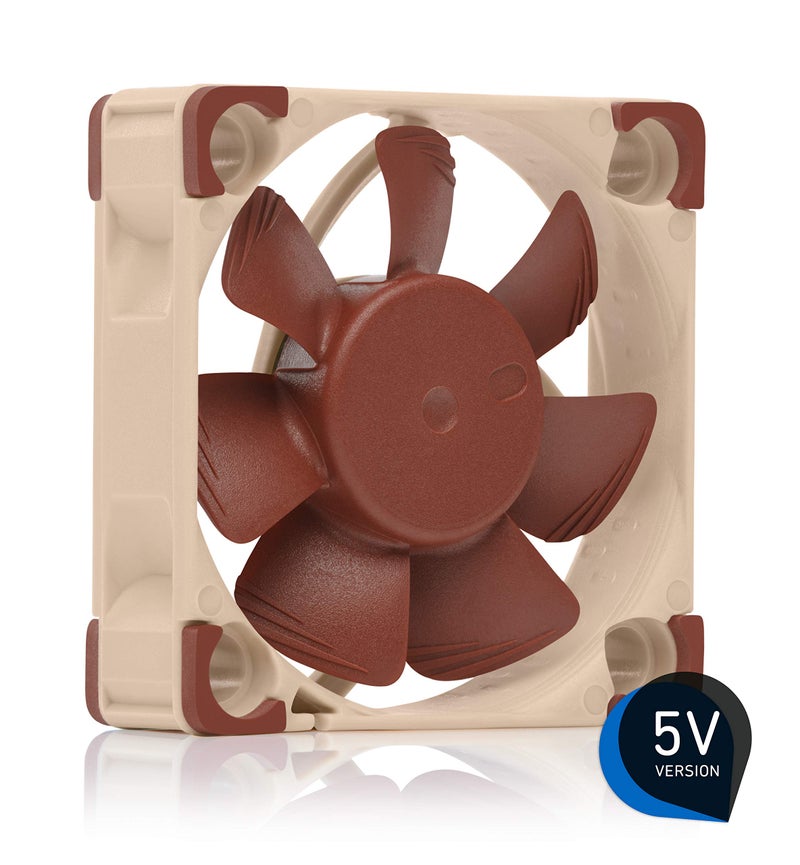 Noctua NF-A4x10 5V, Premium Quiet Fan, 3-Pin, 5V Version (40x10mm, Brown) - Image 2
