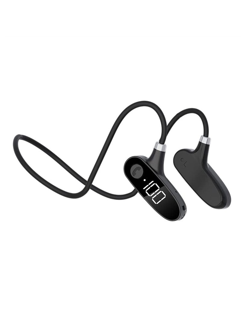 Y&D Bone Conduction Headphones Bluetooth Sports Open Ear Wireless Neckphone Headset Sweatproof With Mic For Cycling Running Driving Gym - Image 1