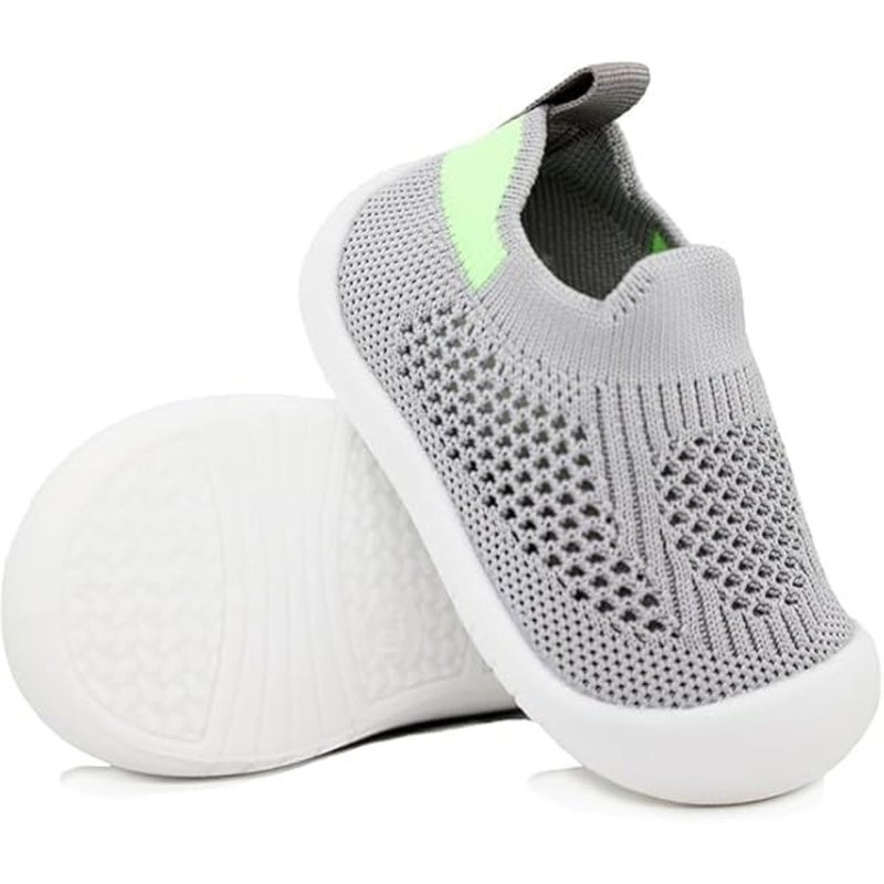 Baby Shoes Non-Slip Breathable Slippers with Soft Rubber Sole - Baby Boys Girls Slip On Sneakers - Image 1