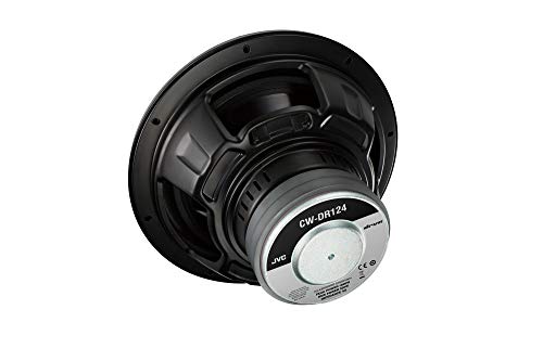 JVC CW-DR124 DRVN 12" 4-ohm 350 Watt Car Audio Subwoofer- Single (Black) with Dependable Low-Frequency Punch - Image 2