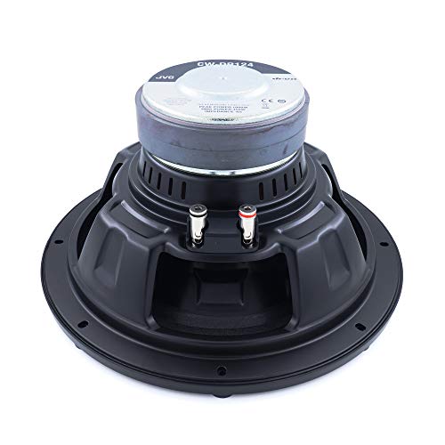 JVC CW-DR124 DRVN 12" 4-ohm 350 Watt Car Audio Subwoofer- Single (Black) with Dependable Low-Frequency Punch - Image 3