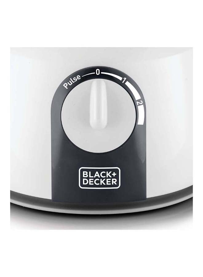 بلاك اند ديكر محضر طعام 5 في 1 بعدد 32 وظيفة (خلاط + مطحنة + عجَّان + خفاقة + محضر طعام) 1.5 L 1000 W FX1075-B5 أبيض/أسود/رمادي - Image 5