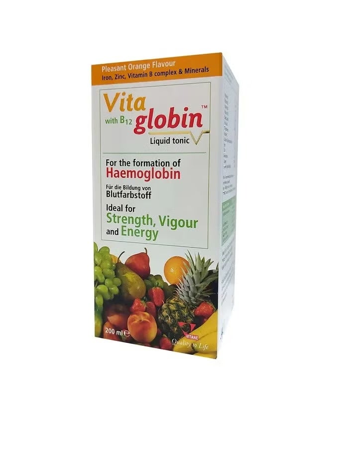 Vitaglobin Liquid Tonic Syrup 200 mL - Image 1