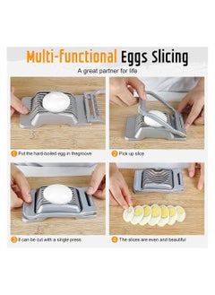 Y&D 1 Piece Stainless Steel Wire Egg Slicer For Eggs Strawberry Soft Fruit  - Image 5