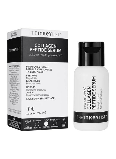 The Inky List Collagen Peptide Plumper & Firmer to Help Reduce Fine Lines and Wrinkles, 30 ml, All Skin Type, Unisex, 30.0 ml