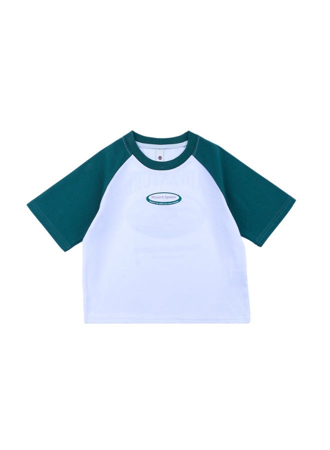 Mountain-style Outdoor Children's Clothing  Summer Sorona Children's Short-sleeve T-shirt For Girls, Lightweight And Cool Short-sleeve Top