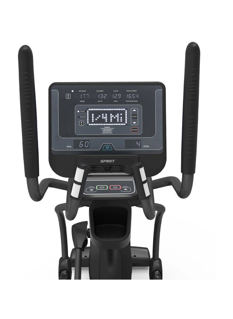 Spirit Fitness - Fitness Ce800 Plus, Commercial Elliptical Cross Trainer – Smooth 20" Stride, 40 Resistance Levels, Bluetooth Connectivity, And Self-Generating Power - Image 1