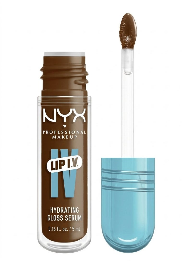NYX PROFESSIONAL MAKEUP Lip I.V. Hydrating Gloss Serum, 5mL - Image 1