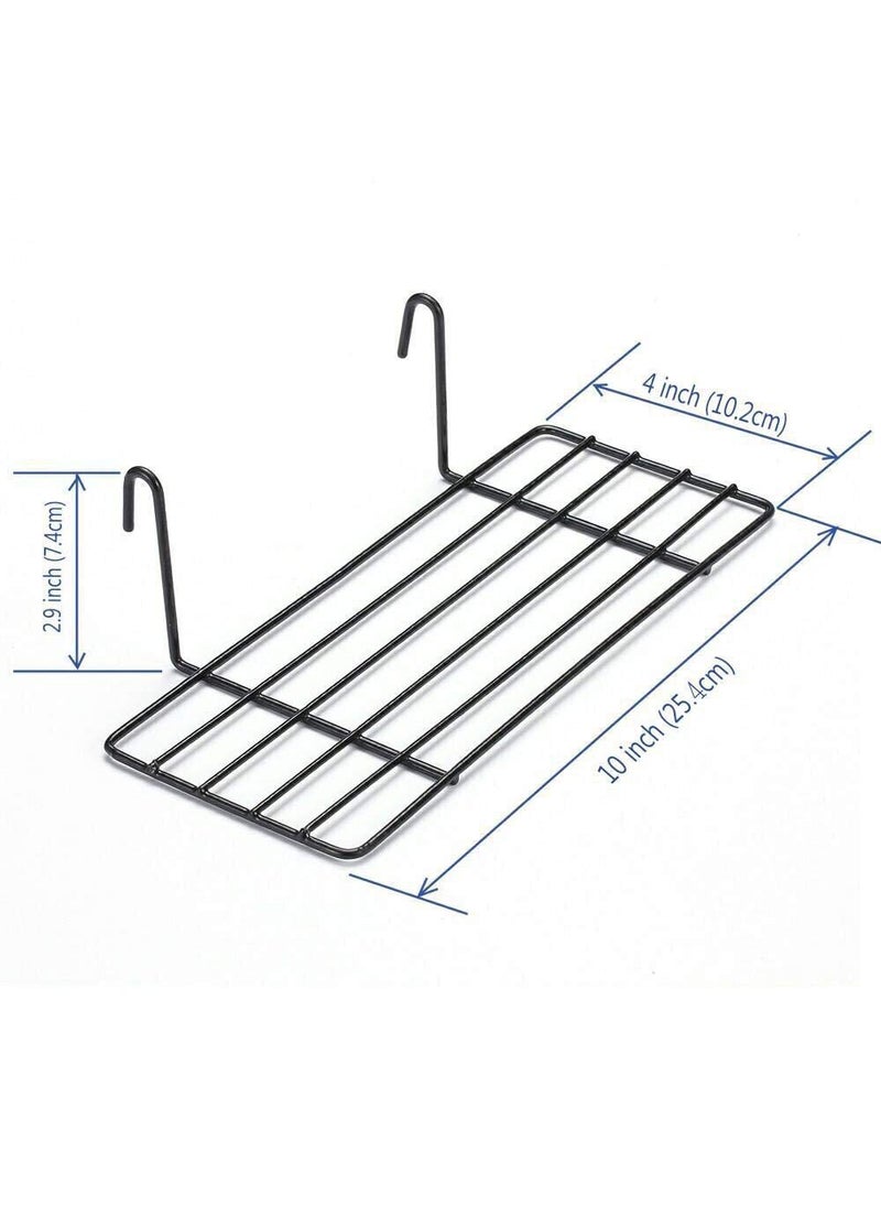 PIKIFY PIKIFY Wall Decoration Grid Clip Holder Photo Frames 85x55 cm 1x Frame 1x Basket 1x Tray Made in India Blackmetal  - Image 3