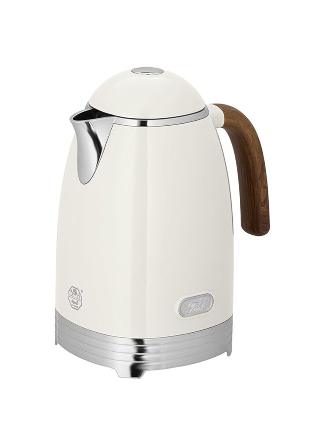 Alsaif Alsaif Nada  2- Pieces Coffee And Tea Vacuum Flask , Leak-Proof And Keeps Drinks Hot, 1L/1L ,Ivory/Chrome  - Image 3