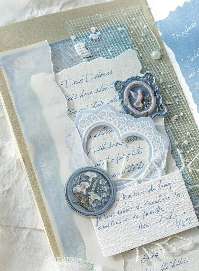 Wax Seal Stickers, Wedding Invitation Envelope, Self- Adhesive 3D Pattern Stickers, Perfect for Invitation, Christmas, Gift Wrapping（30 PCS） - Image 3