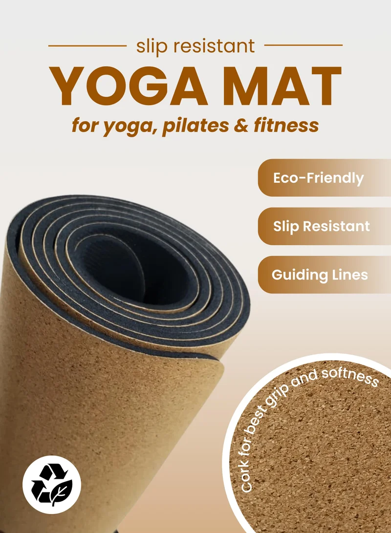 Just Nature Natural Cork Yoga Mat