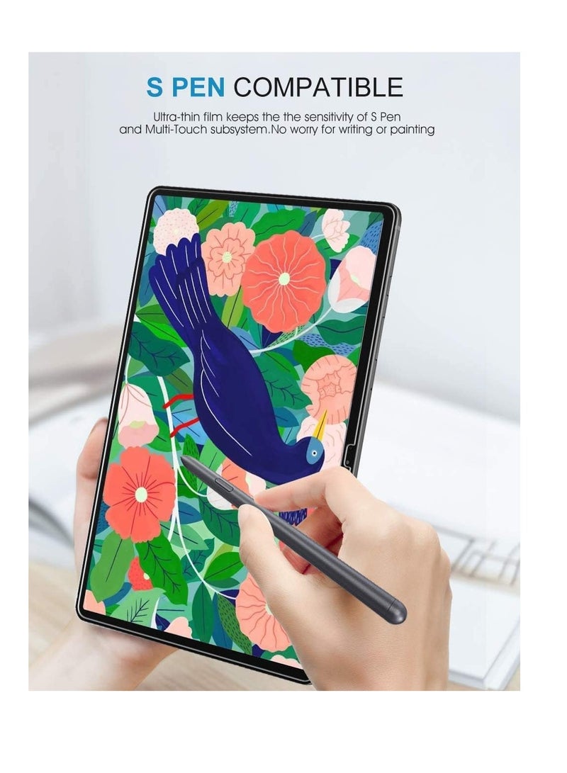 1PACK Paper Screen Protector Compatible with Samsung Galaxy Tab S10 Plus / S9 Plus/Tab S9 FE+ / Tab S8 Plus/Tab S7 FE/Tab S7 Plus, Anti Glare, Like Writing on Paper - Image 2
