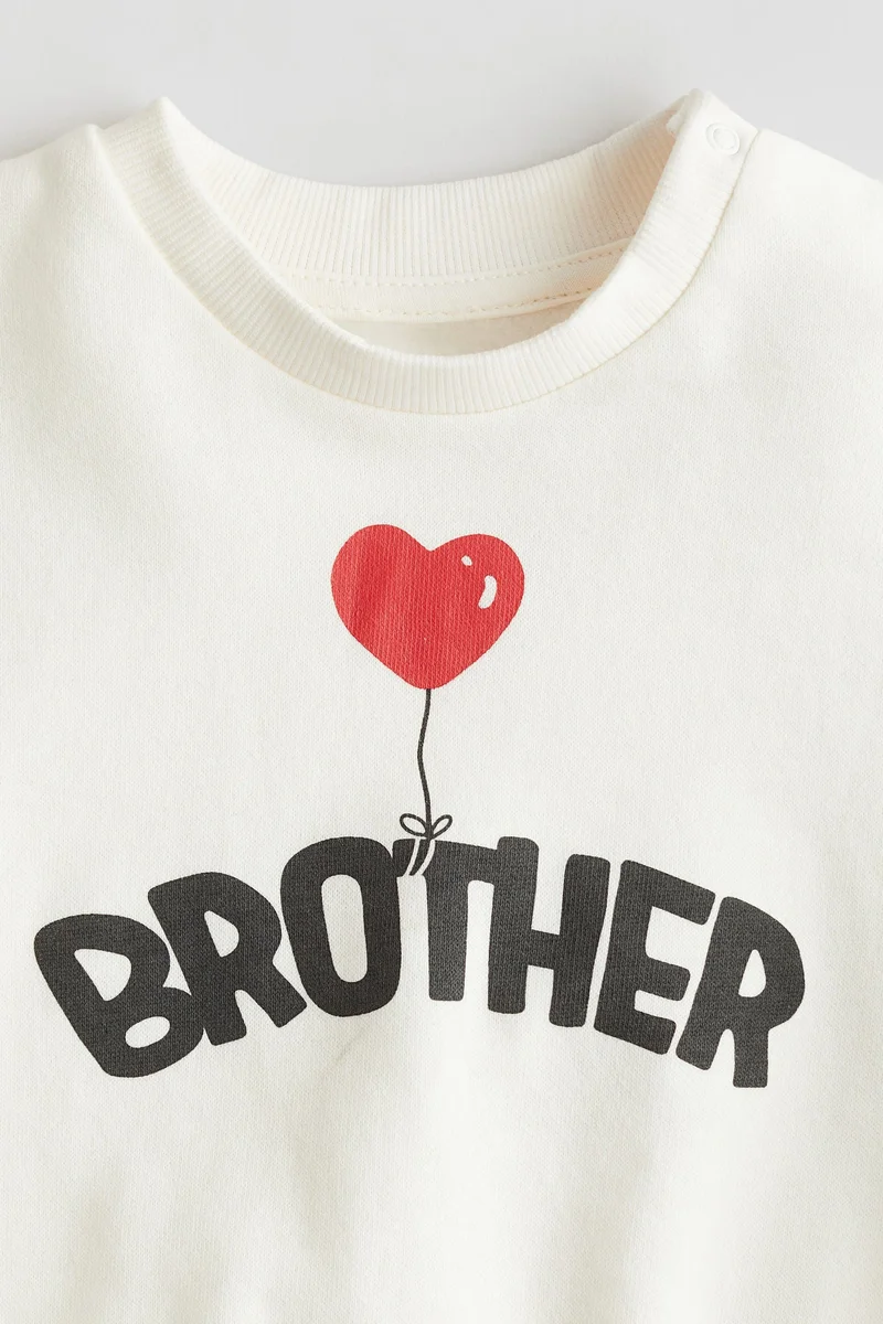 H&M Print-motif sweatshirt