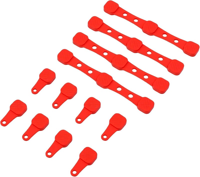 Generic Fryer Magnet Silicone Buckle Secure Parchment Paper Fixing for Household Fryers 4 Pack - Image 1