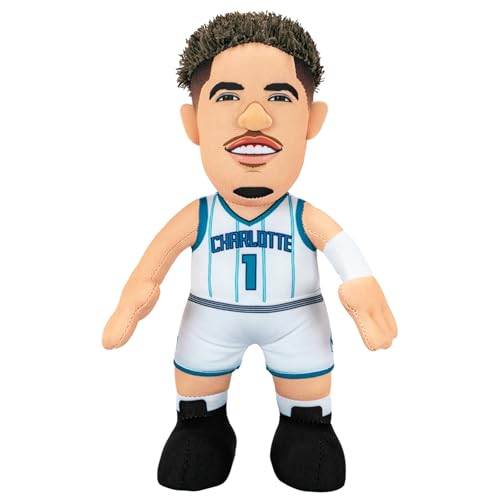 Bleacher Creatures Charlotte Hornets LaMelo Ball 10 Plush Figure A Superstar for Play Or Display - Image 1