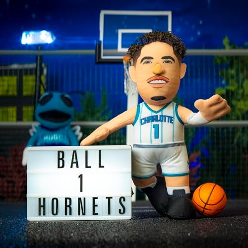 Bleacher Creatures Charlotte Hornets LaMelo Ball 10 Plush Figure A Superstar for Play Or Display - Image 5