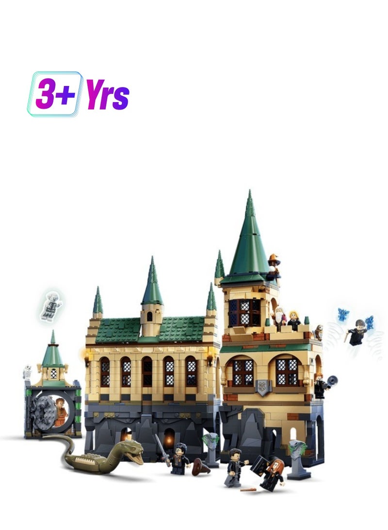Kids Building Block Castle Set with Secret Chamber & Grand Hall, Creative Construction Toy Kit for Boys and Girls, Educational STEM Bricks, Fantasy Adventure Playset, Birthday Gift for Kids Age 6+ - Image 1