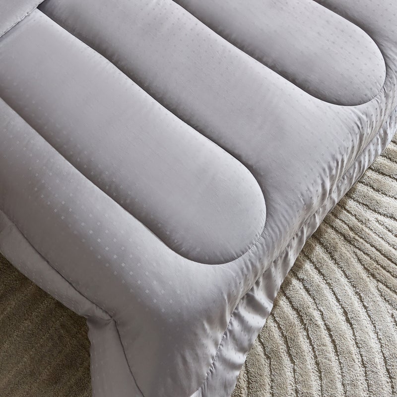 Home Box Tencelbliss 3-Piece Dobby Tencel Twin Comforter Set - 160x220 cm - Image 4