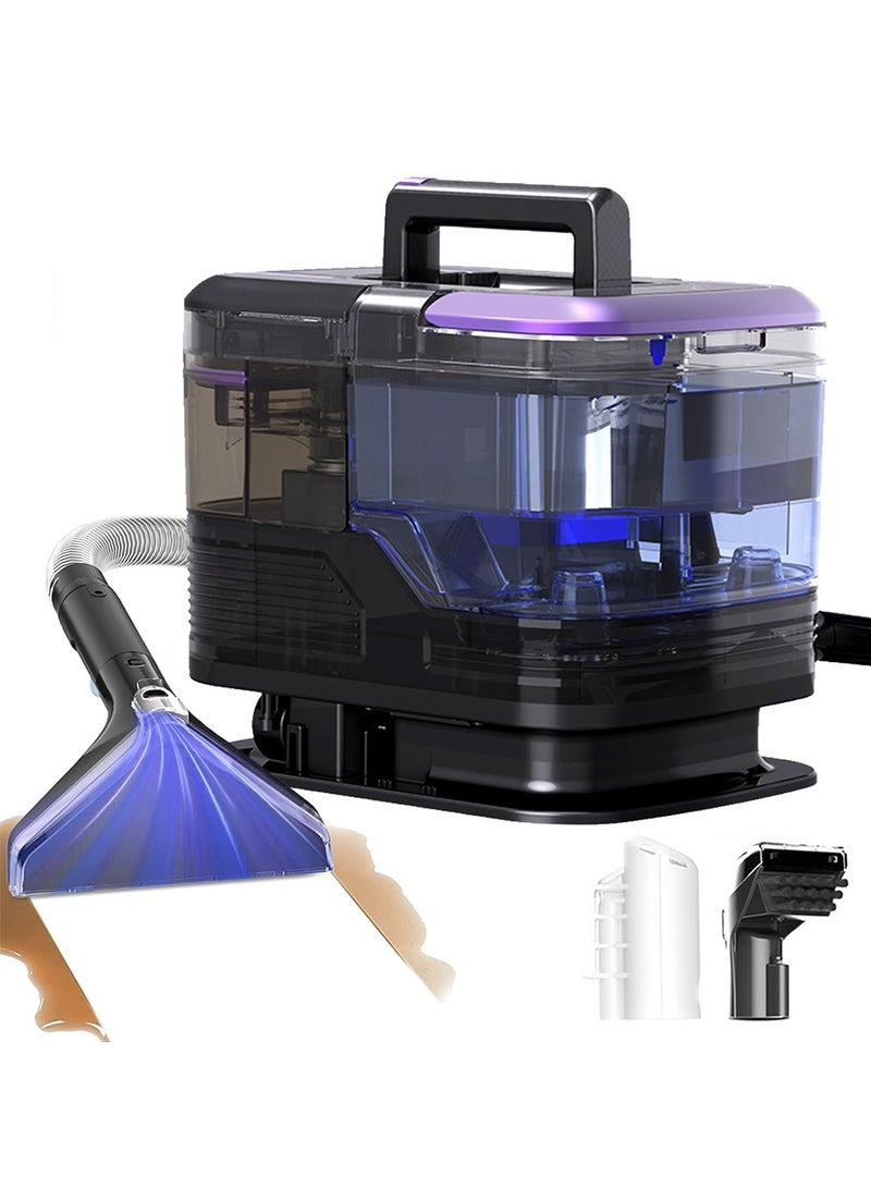 AiQi Multisurface Deep Spot Cleaner for Carpet, Sofa, Stairs, and Car Interior | Carpet Cleaner with Dual Tank and Self-cleaning Head | 500W 12KPA Professional Spotless Clean System - Image 1