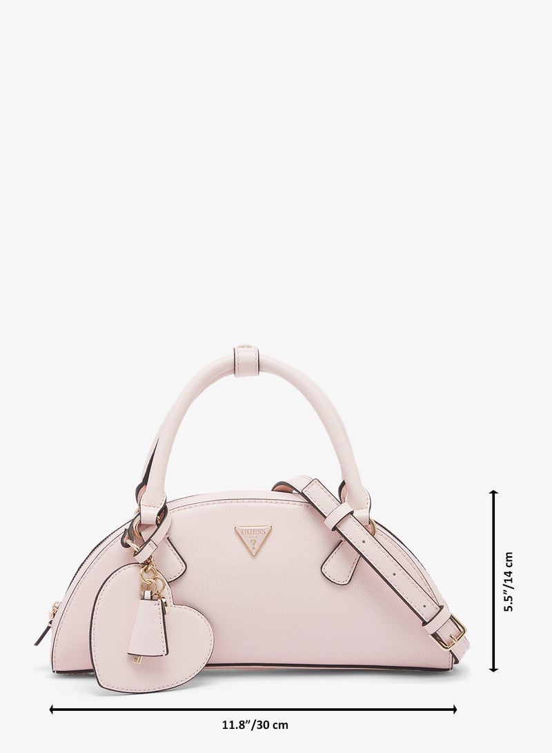 GUESS Isobel Dome Satchel Bag - Image 5