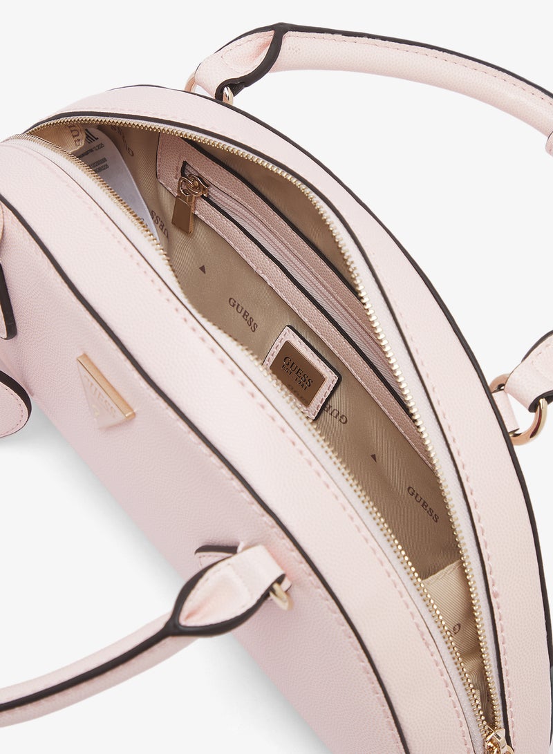 GUESS Isobel Dome Satchel Bag - Image 4