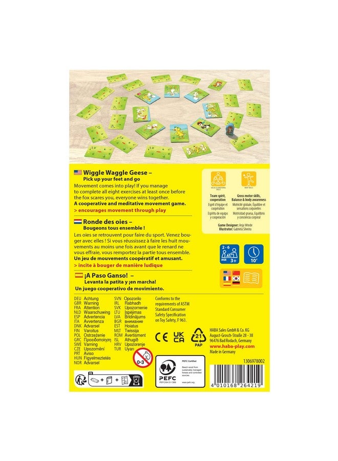 HABA Wiggle Waggle Geese Cooperative Movement Game for Ages 3+ - Image 4