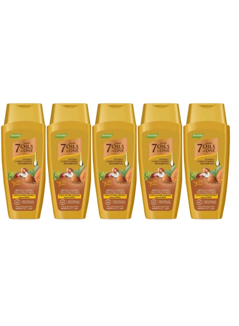 7 Oils in One Double Conditioning Shampoo Miracle Almond 100*5ml