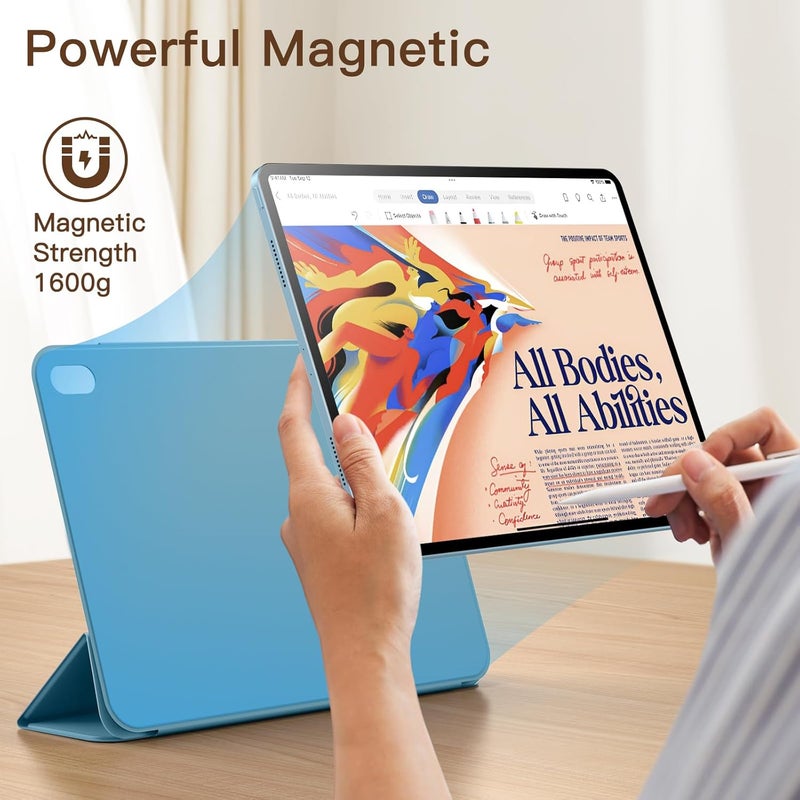 Jetech Magnetic Case For Ipad Air 11-Inch M2 (2024), Ipad Air 5/4 (2022/2020 5Th/4Th 10.9-Inch), Ipad Pro 11 (2018), Magnetic Attachment, Slim Tablet Cover (Blue) - Image 3