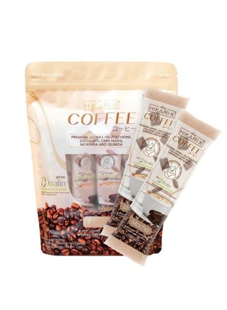 Hikari Premium Japan Coffee Mocha (L-Glutathione, Collagen, Chia Seeds, Moringa and Quinoa) 10 Sachet - pzsku/Z33D0367564CB305DA6E4Z/45/_/1692310718/ee5eac34-f205-4c6e-8222-3dc1e2bf3bb6