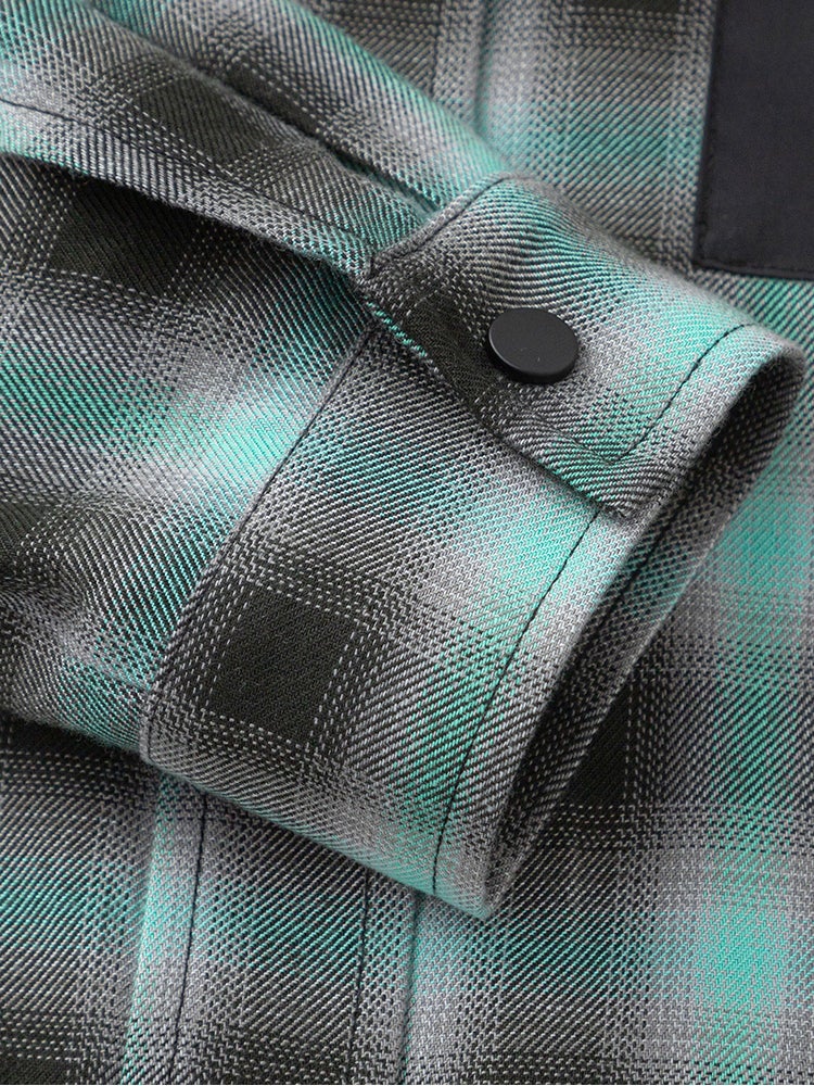 بالابالا قميص بطبعة مربعات للأولاد - Image 5