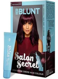 BBLUNT Hair Color Burgandy Hair Color (Wine Deep Burgandy),1 Count  - Image 1