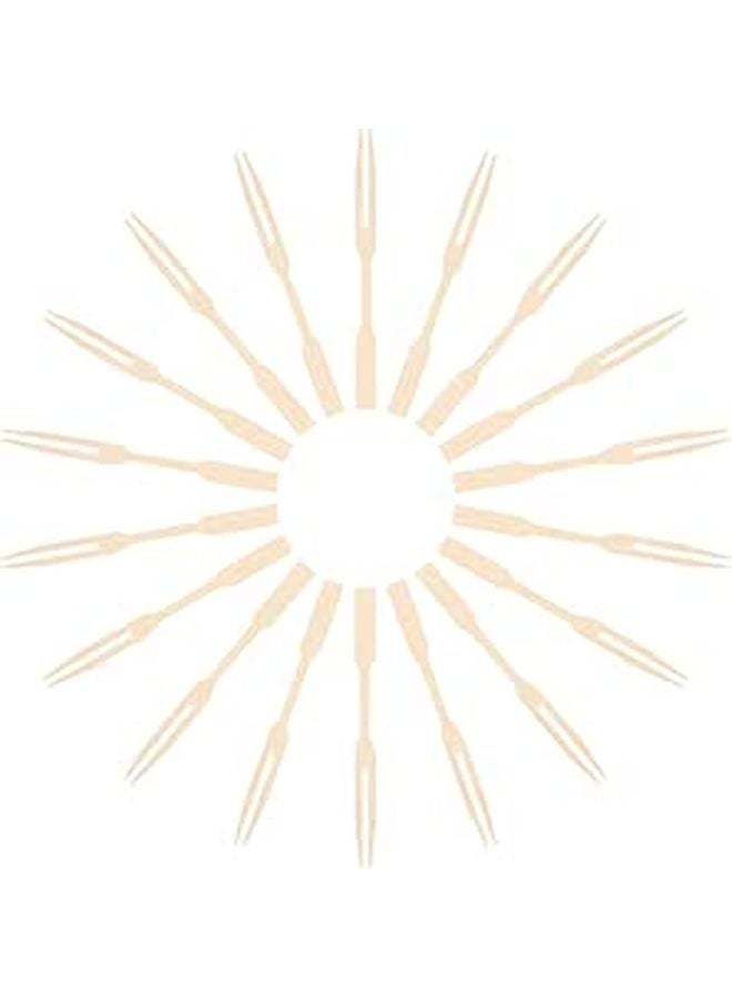 200 Pcs Mini Fruit Forks Blunt Head Small Dessert Forks For Appetizers Party Charcuterie Board Home Use - Image 1