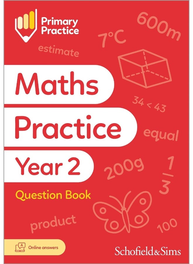 Primary Practice Maths Year 2 Question Book, Ages 6-7 - Image 1