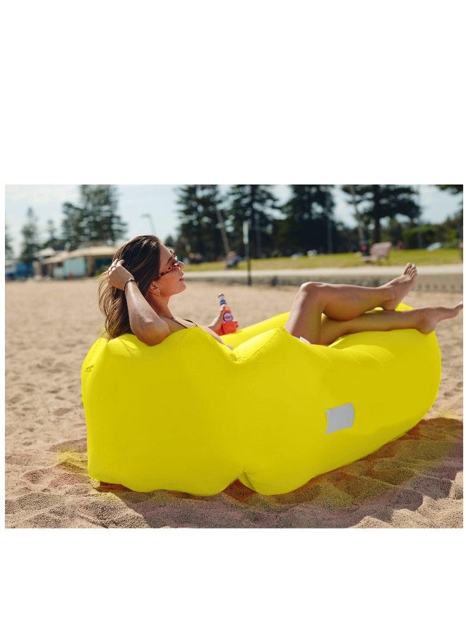 Generic - Inflatable Sofa, 190 * 90cm Anti Leakage Inflatable Couch, 330 LBS Capacity Portable Camping Sofa with Carry Bag For Camping Outdoor Beach - Image 1