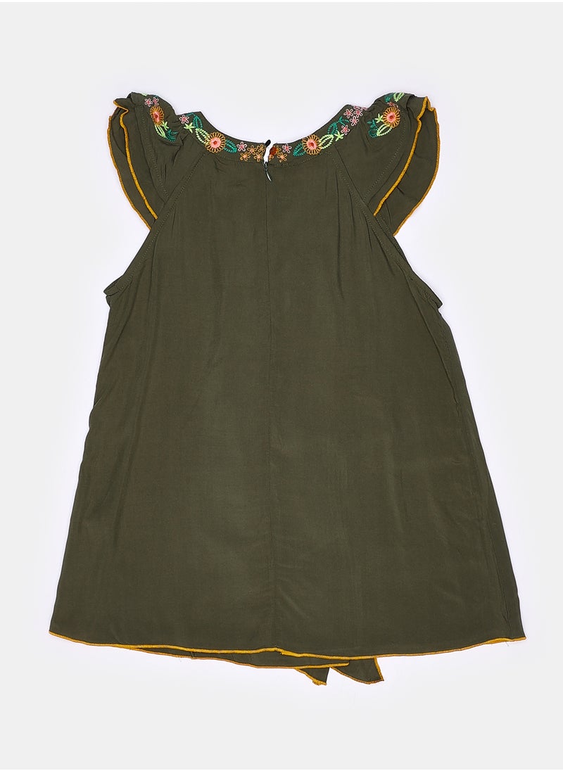 Jodi Mini Kids Girls Blouse  - Image 2