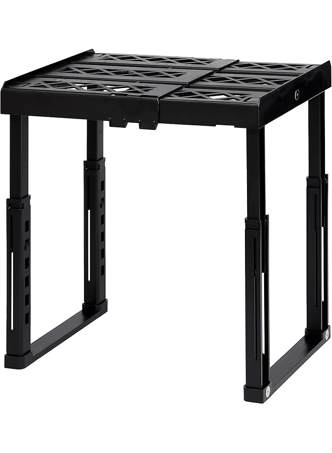 erorex Height And Width Adjustable Locker Shelf Strong Abs Plastic Width Adjusts From 8 Inch 12.5 Inch And Height Adjusts From 10 Inch 14 Inch Patented Design Beware Of Cheap Imitations Black - Image 5