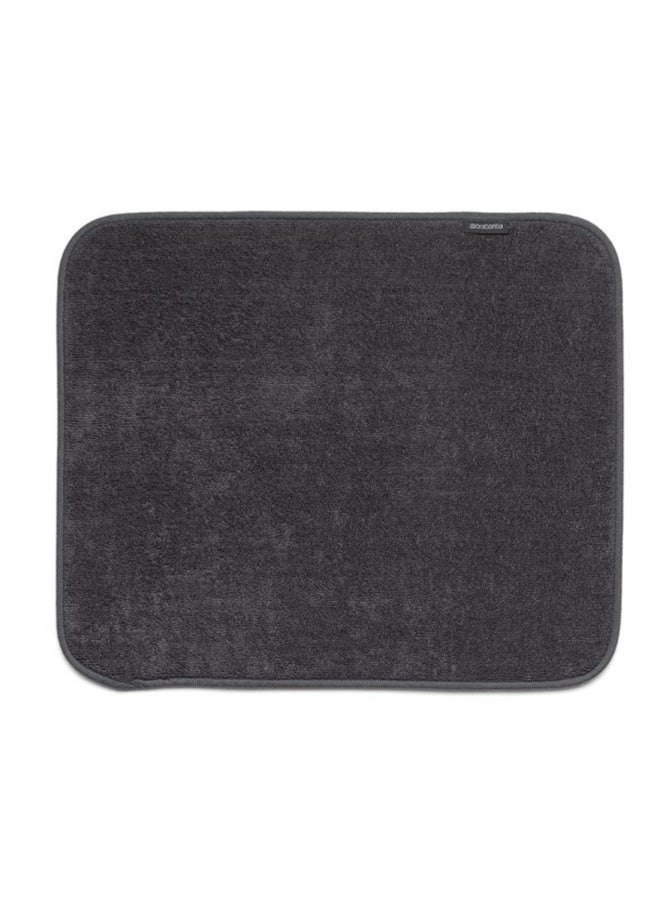 brabantia - SinkSide Microfibre Dish Drying Mat 47 x 40 cm  Dark Grey - Image 1